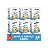 Danone Bitkisel Yağlı Krema 6 x 200 ML