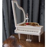 Dans Eden Balerinli Piyano Müzik Kutusu Büyük Boy