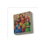 Dans Eden Oryantal Kadınlar Baskılı Taş Magnet 5X5