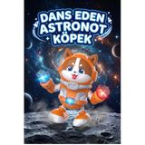 Dans Eden Robot Köpek - Işıklı Müzikli Hareketli Astronot Oyuncak Figür - Sola Sağa Yürüyen