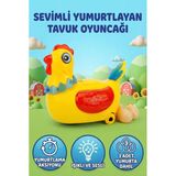 Dans Eden Ve Yumurtlayan Eğitici Oyuncak Tavuk Işıklı Ve Hareketli 360 Derece Dönüş Oyuncak