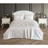 Danteel Home Lavinya 3 Parça Çift Kişilik Yatak Örtüsü Krem - 240 x 250 cm