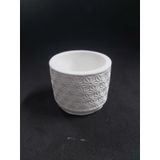 Dantel Desen Saksı 6,5x8cm