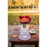 Dantel Detaylı Krem Oval Runner (115X35CM) - 0,5 x 9 cm - 001-Renkli