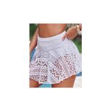 Dantel Etekli Bikini Altı - 34 - Beyaz
