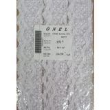 Dantel Polyester Sanal Tül Bant Beyaz 14,50 Metre En 6 cm ON-1517-B