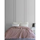 Dantela Notte Fitilli Yatak Örtüsü - Pudra - 240 x 260 cm