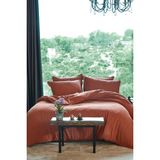 Dantela Pamuk Ekstra Geniş Müslin Nevresim Takımı - Shine - 240 x 220 cm - Kiremit