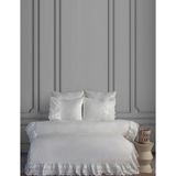 Dantela Romantica Poplin Nevresim Takımı - Krem - 200 x 220 cm