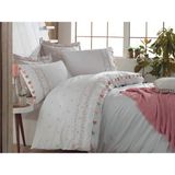 Dantela Royal Vita Pamuk Saten 200 x 220 cm Çift Kişilik Nevresim Takımı