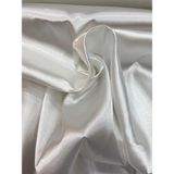 Dantelistan GELİNLİK VE ABİYELİK KUMAŞ İTHAL KRİSTAL SATEN KIRIK BEYAZ 150 CM - Kırık Beyaz - 100 cm