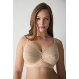 Dantelli Balensiz Desteksiz Toparlayıcı Sütyen Ten 95E