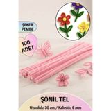 Dantelux 100 Adet Şönil Tüylü Tel 30 cm | El İşi, Çiçek Yapımı ve Hobi Malzemesi