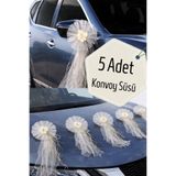 Dantelux 5 Adet Vintage Konvoy Ve Bohça Süsü 1235
