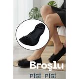 Dantelux Broşlu Ev Babeti - Pisi Pisi - 39 Numara