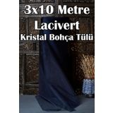 Dantelux Çok Amaçlı Kristal Tül (Bohça Tülü) 3x10 Metre - Lacivert