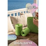 Dantelux İthal Doğal Rafya (Yumuşak Örüm Özelliği) 200 Gr. Soluk Yeşil