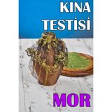 Dantelux Süslü Kına Testisi (22x13 cm) - Mor Mor