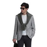 Dany Spor Erkek Blazer Ceket Slim Fit Gri 48