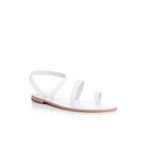 Daphne Sandals 2017 Beyaz El Yapımı Hakiki Deri Kadın Sandalet
