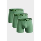 DAPHNE SPORT 3'lü Kutu Premium Erkek Boxer%95 Pamuk Esnek Likralı Konforlu Terletmeyen İç Giyim, Yeşil, MEDIUM
