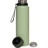 Daphnela LED Sıcaklık Göstergeli Akıllı Vakumlu Yalıtımlı Termos 1500ML - Yeşil