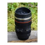 DAPYY STORE Objektif Görünümlü Lens Kupa Çelik Kahve Çay Termos Shot Bardak