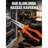 Dar Alanlarda Hassas Çalışma İçin Dövme Çelik Kargaburun