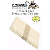Dar Dil Cubugu 50 Adet Ahsap Dondurma Cubugu Naturel Maket Hobi Okul Proje Tasarim