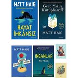 Dara Yayınları - Gece Yarısı Kütüphanesi -İnsanlar -Hayat İmkansız- Zamanı Durdurmanın Yolları - Matt Haig