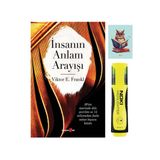 Dara Yayınları İnsanın Anlam Arayışı - Okuyan Us Yayınları - 9786054054206 - Sarı Fosforlu Kalem - Defterli Seti
