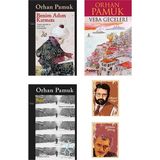 Dara Yayınları Orhan Pamuk Kitapları - Benim Adım Kırmızı - Veba Geceleri - Kar Romanı Not Defterli Özel Seti
