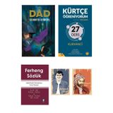 Dara Yayınları Selahattin Demirtaş Kitapları - Dad - Kürtçe Öğrenme Seti - Kürtçe Sözlük - Not Defteri