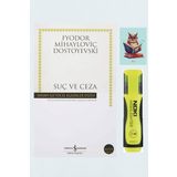 Dara Yayınları Suç Ve Ceza Romanı - Dostoyevski - 9789754589023 - Sarı Fosforlu Kalem - Not Defterli Seti