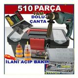 Darbeli Matkap Dahil 510parça TAM DOLU ALET EDEVAT TAKIM ÇANTASI