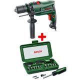 Darbeli Matkap Easyimpact 600 Watt 46 Parça Vidalama Ucu Lokma Ucu Seti Tornavida Seti HM600V461