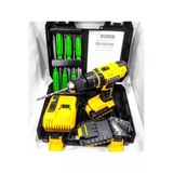 Darbeli Şarjlı Matkap 240 Watt Anahtarsız Mandren 2 Yıl Garantili Çantalı Set - Var Taşıma Çantası