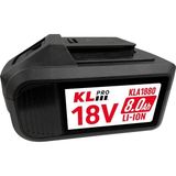 Darbesiz KLA1880 18V/8.0AH. Lı-Ion Akü 1 2 Yıl 18 Volt 6.0 Ah ve Üstü