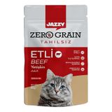 Dardanel Jazzy Pouch Zero Grain Dana Etli Tahılsız Kedi Yaş Maması 80 Gr