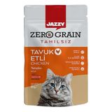 Dardanel Jazzy Pouch Zero Grain Tavuklu Tahılsız Kedi Yaş Maması 80 Gr