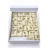 Darende Kayısı Dünyası Çikolata Kaplı Beyaz Bohça Lokum (1KG)