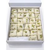 Darende Kayısı Dünyası Çikolata Kaplı Beyaz Bohça Lokum (500GR) - 500 Gram