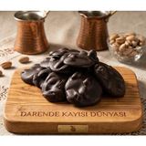 Darende Kayısı Dünyası Çikolatalı Kayısı Çekirdeği Krokan 500 Gr Bitter Çikolata Kaplı - 500 Gram