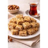 Darende Kayısı Dünyası Fındıklı Hünkar Lokumu (1 Kg)– Yumuşacık Lokum, Bol Fındık