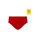 Daring Littles Uv Korumalı Upf 50+ Kırmızı Bikini Altı - Geri Dönüştürülmüş Kumaş - 3 - 4 Yaş