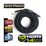 Dark 10 Metre 1.4 HDMI Kablo - 2K 60Hz/4K 30Hz,3D,10Gbps, Altın Uçlu, Dolby, Ağ Desteği(DK-HD-CV14L1000)