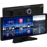 Dark 11.3" IPS Apple Carplay & Android Auto / Airplay, Android Cast Ekran Yansıtma, Adas Sürüş Sistemli 4K Ön & Arka Kameralı Torpido Üstü Araç Multimedya Ekranı