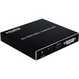 Dark 2x2 HDMI/DVI Video Wall Controller - 2 Giriş/4 Çıkış, RS-232 Port, 1080P, Tak&Çalıştır Kolay Kullanım, Kumandalı, Profesyonel Çoklu Ekran Birleştirme Cihazı (DK-HD-MW2X2)