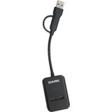 Dark 8TB NVMe SSD Destekli, M&B/M KEY, 10Gbps USB 3.2 GEN2 Type-C + Type-A, Vidasız Kurulum, TAK & ÇALIŞTIR, Çift Başlıklı Disk Okuyucu Adaptör (DK-AC-DSEM3)