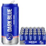 Dark Blue Enerji İçeceği Aromalı 500 ml (24 x 500 ml) Pratik Taşınabilirlik ile Enerjinizi Artırır